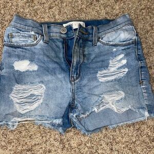 S/M blue jean shorts